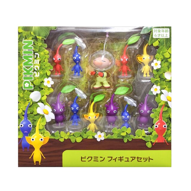 ピクミンとオリマーのフィギュアセットが、7月上旬に発売！高さ約5cmの