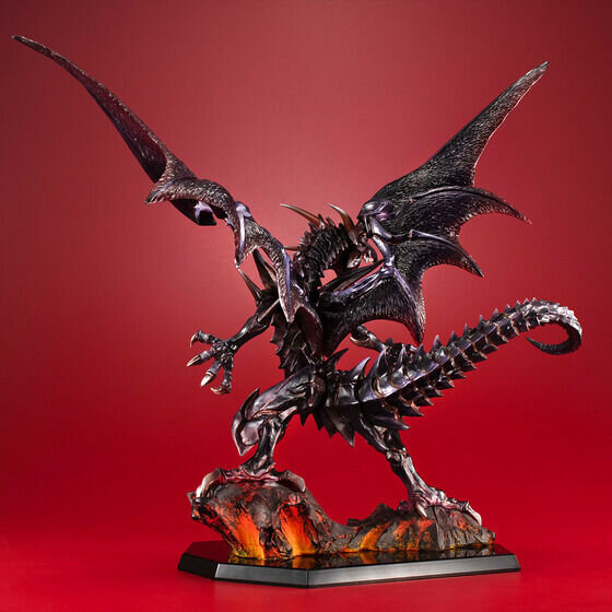 遊戯王』より「真紅眼の黒竜」が彩色を一新し再登場！全高325mmの大