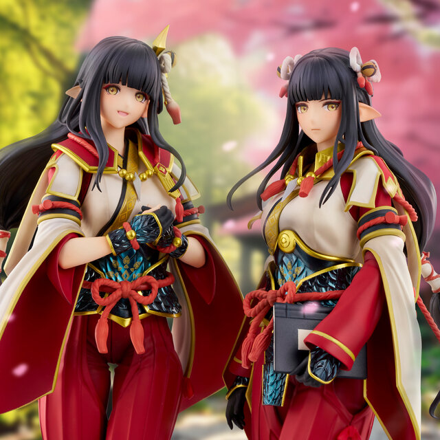 姉妹並べて飾りたい…！『モンハンライズ』受付嬢「ヒノエ」「ミノト