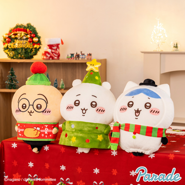 ちいかわ」クリスマスプレゼントとして迎えたい…！サンタさんが