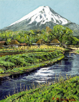 一枚の繪 －～故郷・信州に捧ぐ～ 第36回 向山僚一 油絵展