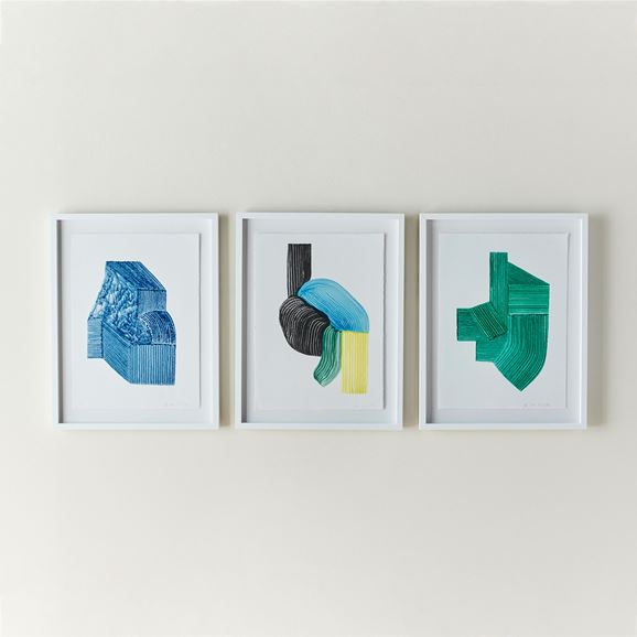 エディション】 ロナン・ブルレック 「Lithography S-3」｜版画