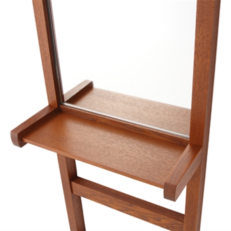 ☆LADDER MIRROR ANTON brown｜スタンドミラー｜IDEE SHOP Online