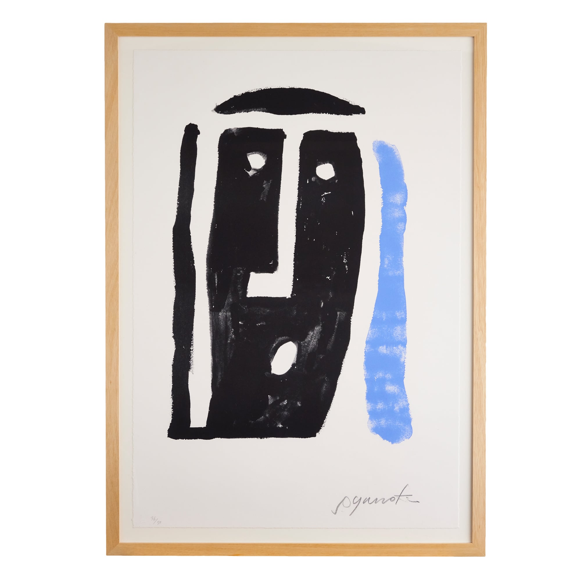 柚木沙弥郎 「自画像 L」｜これまでに販売した商品｜IDEE SHOP Online