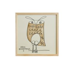 定番品】山口一郎 「Owl」｜ポスター｜IDEE SHOP Online