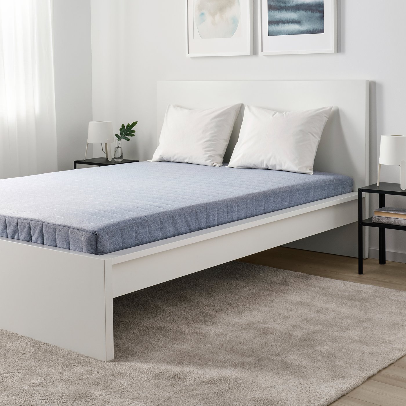 IKEA HAFSLO マットレス 90x200 cm IKEA HAFSLO スプリングマットレス
