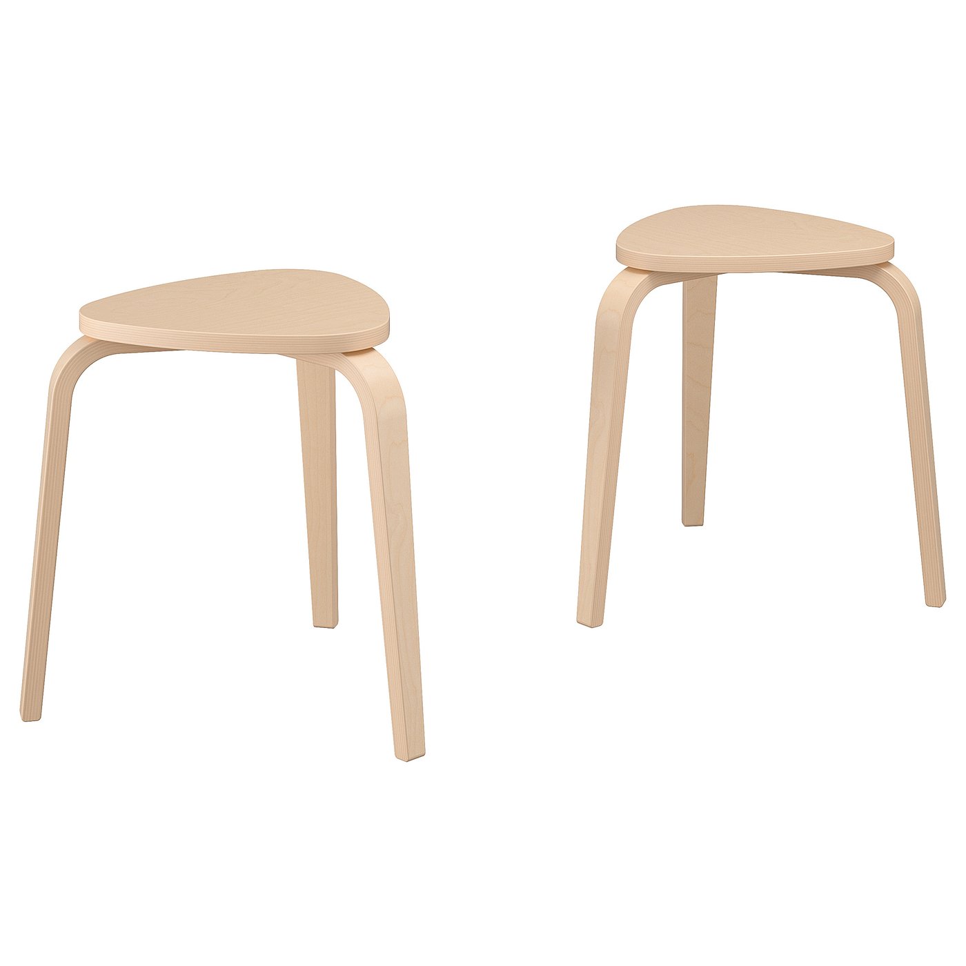 KYRRE シルレ スツール2台セット, バーチ - IKEA