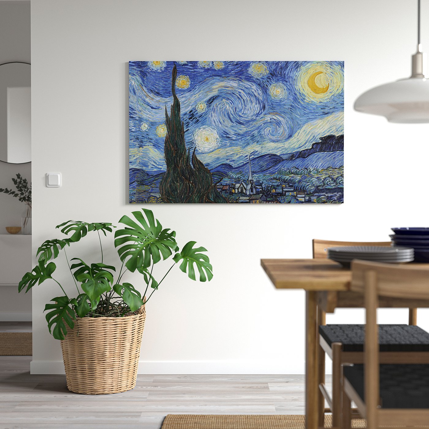 PJÄTTERYD プィエッテリード アート, 星空の夜、1889年6月, 118x78 cm