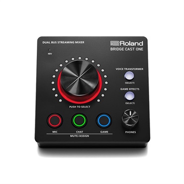 Roland BRIDGE CAST ONE(Gaming Mixer/BRC-ONE)配信・ゲーミング