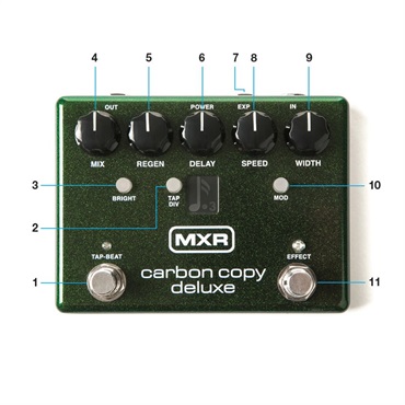 MXR 【WEB限定在庫処分セール】 M292 Carbon Copy Deluxe Analog Delay