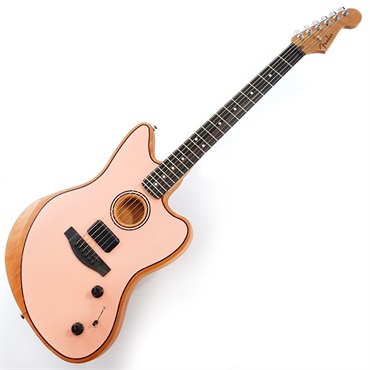 Fender Acoustics FSR American Acoustasonic Jazzmaster (Shell Pink
