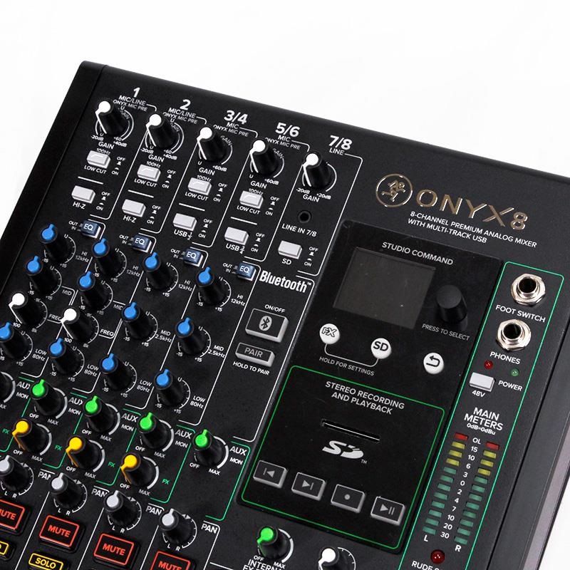 MACKIE Onyx8 【展示品アウトレット特価】【USB端子内蔵アナログ