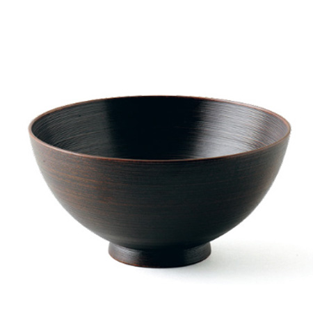 富貴漆椀 5寸 木製 漆塗り 大椀・麺鉢・丼鉢 漆器の井助