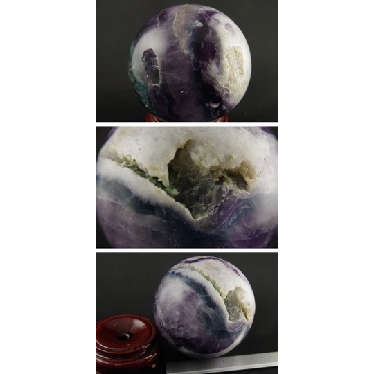 フローライト （蛍石） 丸玉108mm 天然石販売 名取貴石 天然石