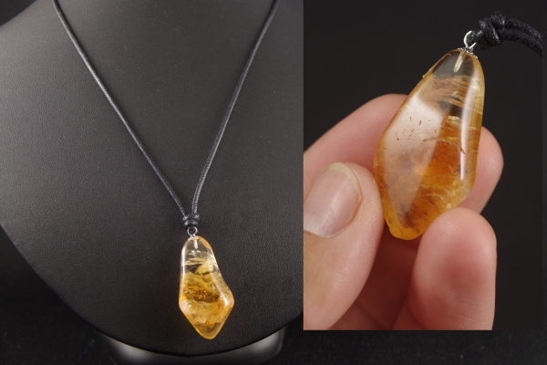 天然石ペンダント シトリン（黄水晶） オリジナルペンダント販売