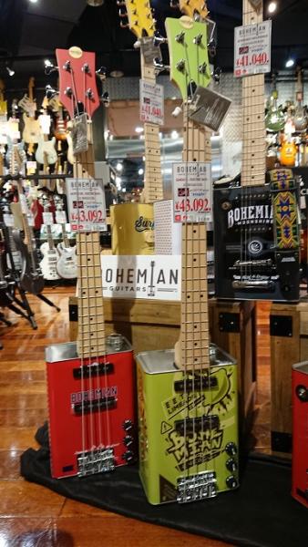 BOHEMIAN GUITARS】イシバシ楽器初!!ボヘミアンギターズ取扱い開始