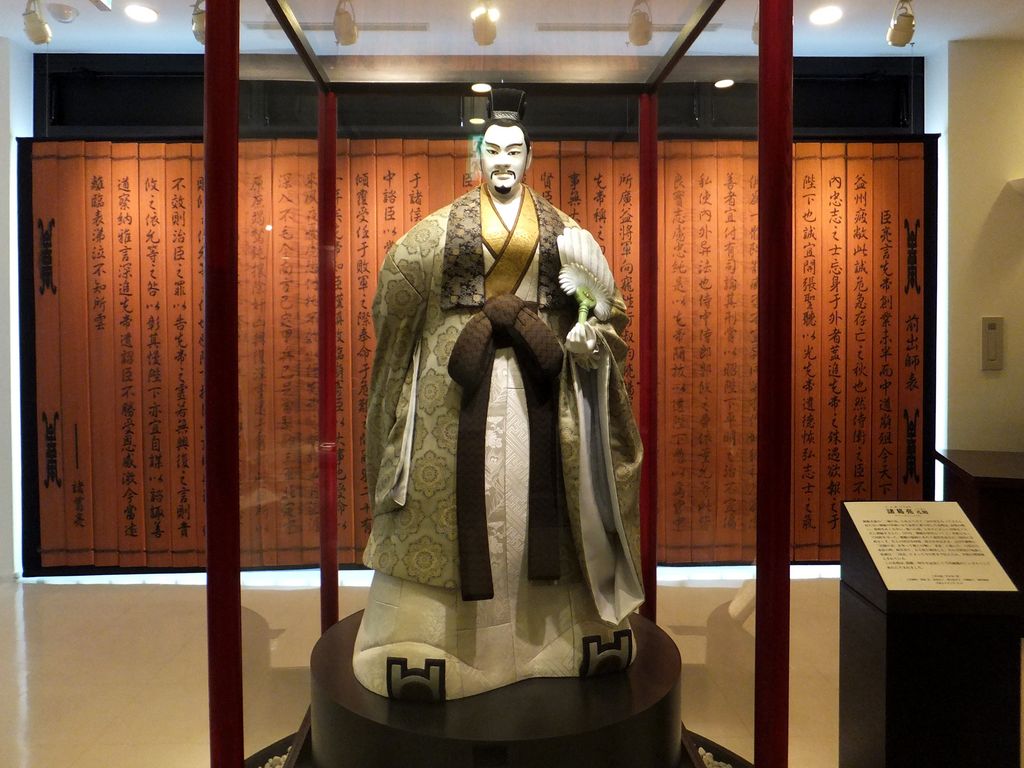 諸葛亮孔明の人形の存在感が抜群 - 飯田市川本喜八郎人形美術館の