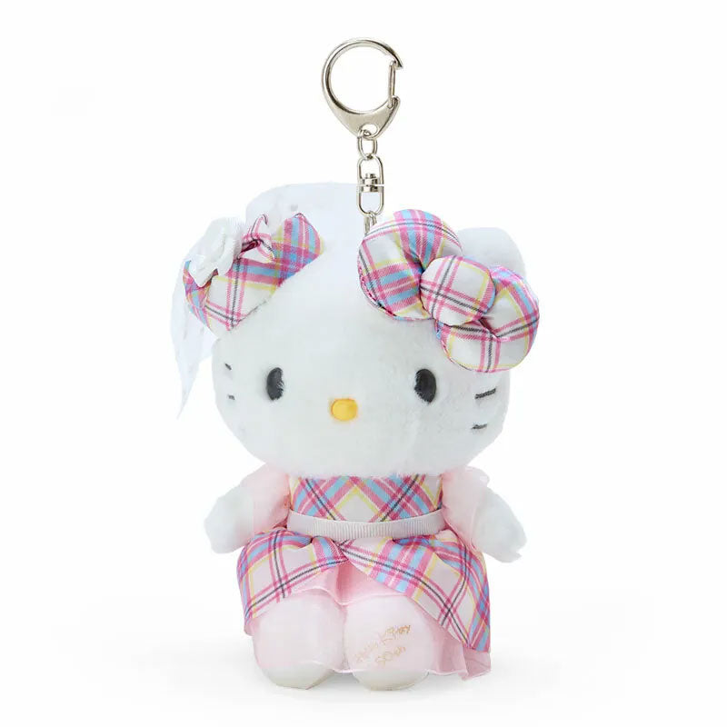 Hello Kitty 50th Tartan Mascot Keychain – JapanLA
