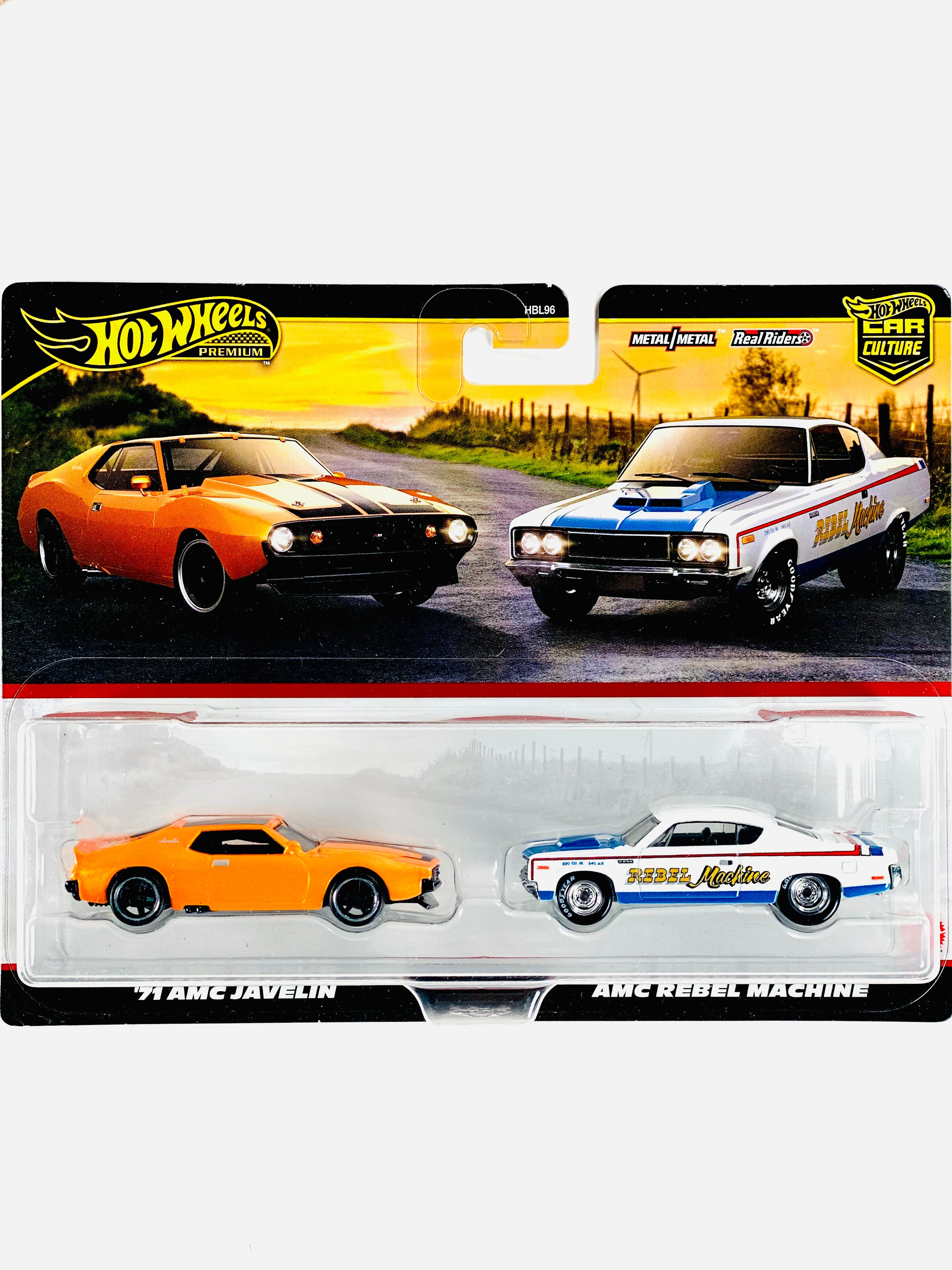 Hot Wheels 2025 Target Exclusive 2 Pack '71 AMC Javelin & AMC