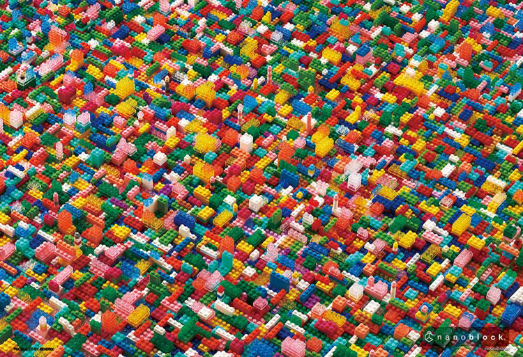 BEV-1000M-002 ジグソマニア nanoblock(R) 1000ピース ビバリー の商品