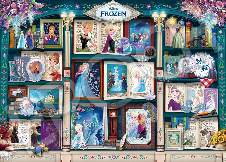 EPO-74-304s ディズニー Bookshelf / Frozen（ブックシェルフ/アナと雪