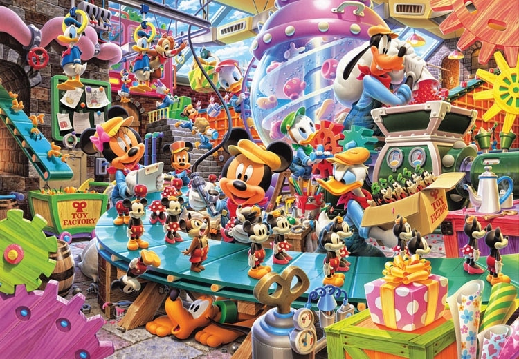 TEN-D108-774 ディズニー ミッキーのトイファクトリー（ミッキー） 108