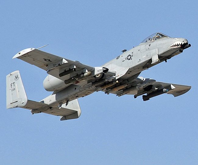 A10サンダーボルトII アフガニスタンのカンダハ…：アメリカ空軍