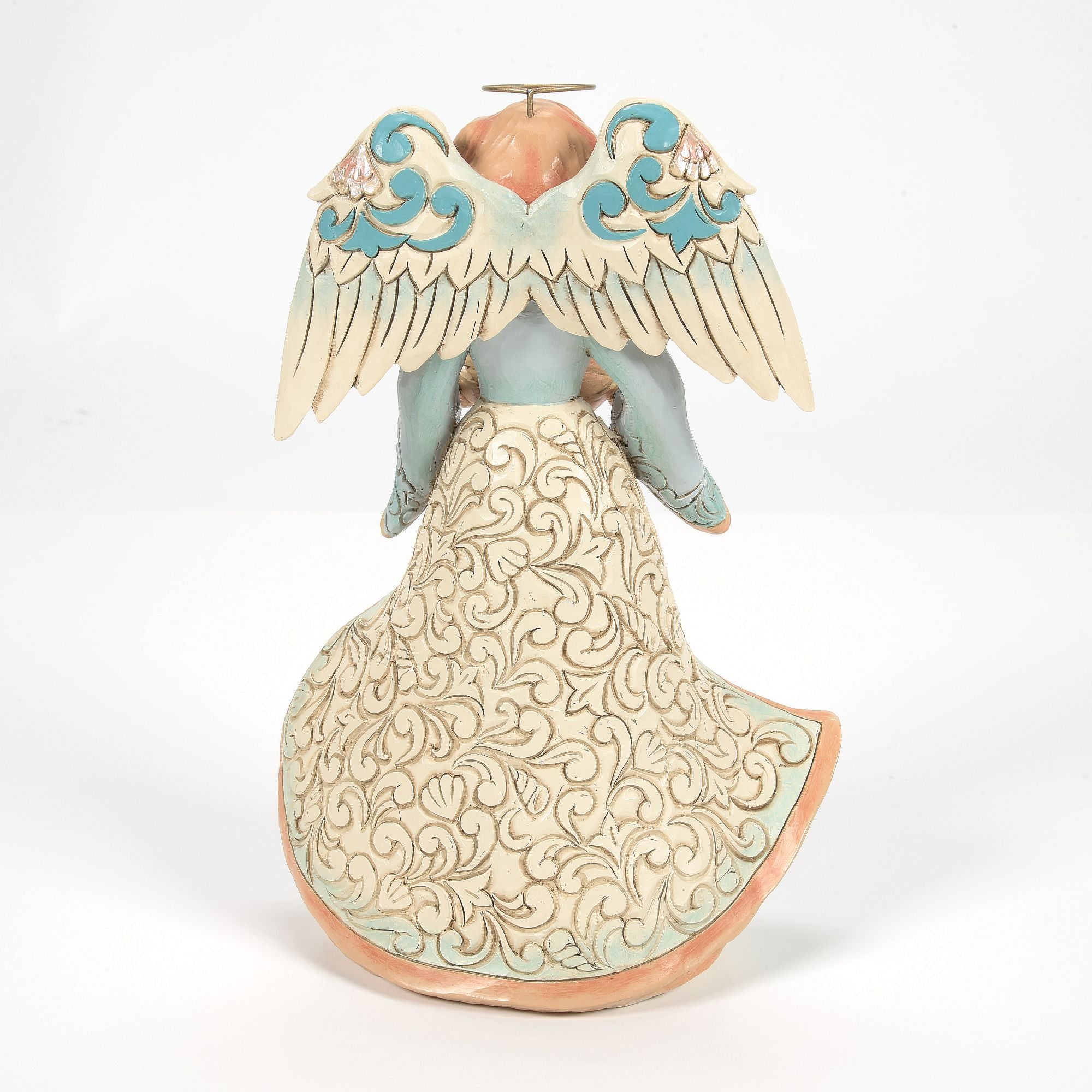 Angel Holding Shell Figurine – Jim Shore