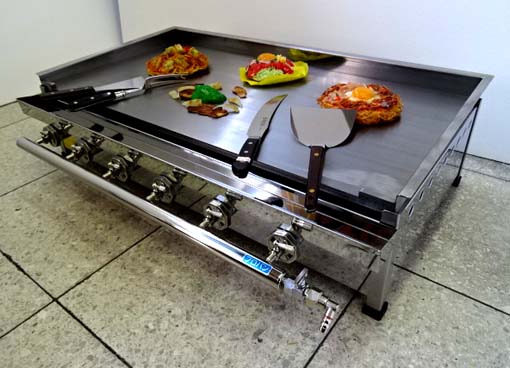 こだわりの本格鉄板焼き器 900x450型