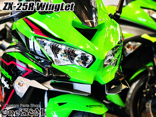ZX-25R Ninja ディフューザー ウイングレット フロント カナード