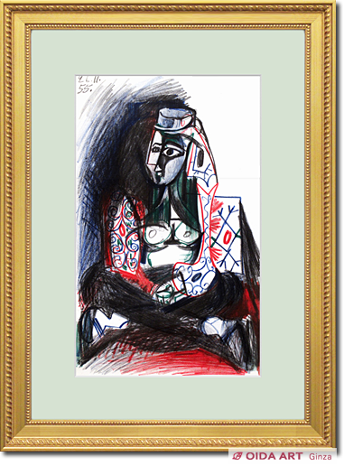 パブロ・ピカソ スケッチブックより 女性像III | 絵画など美術品の販売