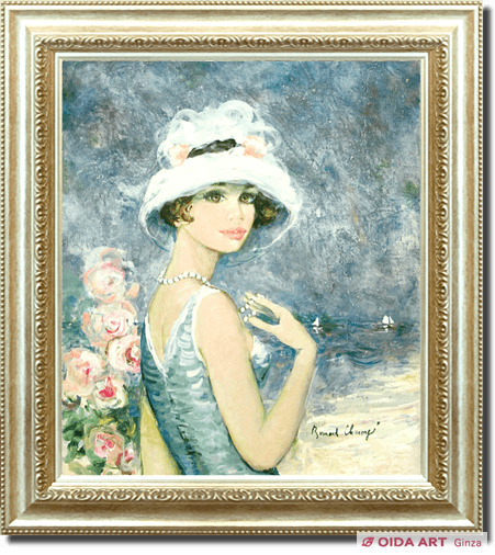 シャロワ 女性像 | 絵画など美術品の販売と買取 | 東京・銀座 おいだ美術