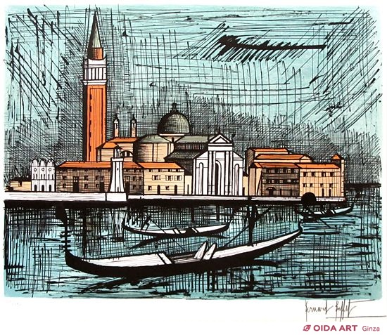 ベルナール・ビュッフェ【VENISE-Rio ognisanti】 002_alumi_black.jpg