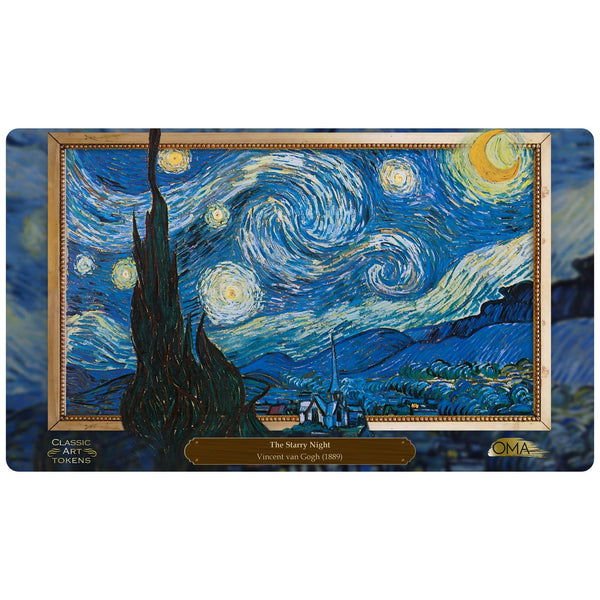 星月夜 The starry night Van Gogh プレイマット OMA 星月夜 The