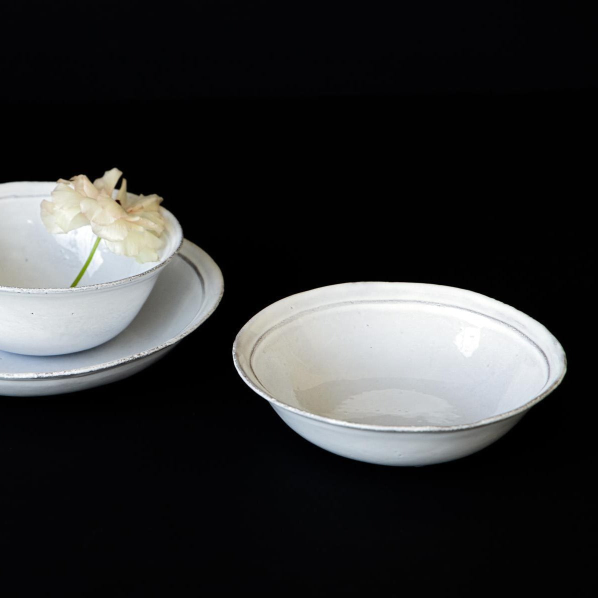 Astier de Villatte Simple／深皿｜皿・器｜オルネ ド フォイユ公式