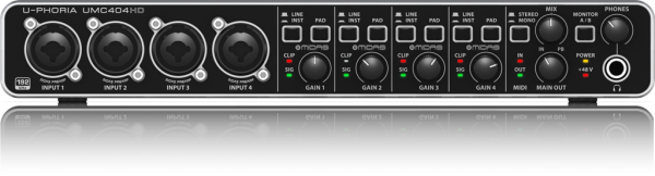 BEHRINGER(ベリンガー)/オーディオインターフェイス/UMC404HD U-PHORIA
