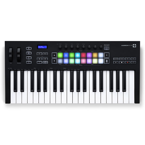 novationの新たなMIDIキーボードLAUNCHKEY37 MK3をご紹介いたします！