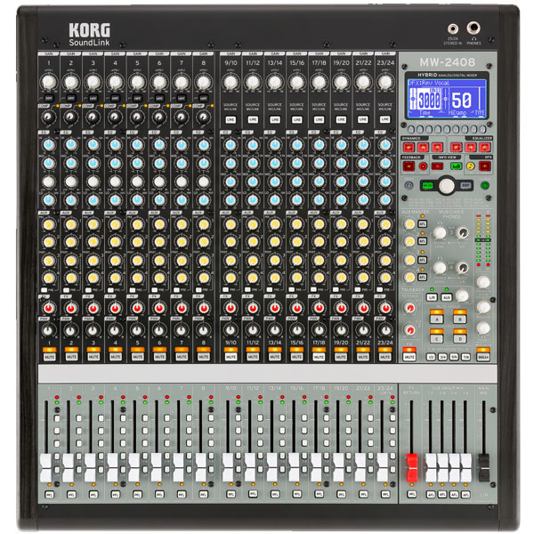KORG/PAミキサー/SoundLink MW-2408 -DJ機材アナログレコード専門店