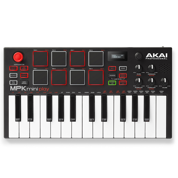 電源ONで即プレイ！AKAIのMIDIコントローラーMPK Mini Play☆ProTools