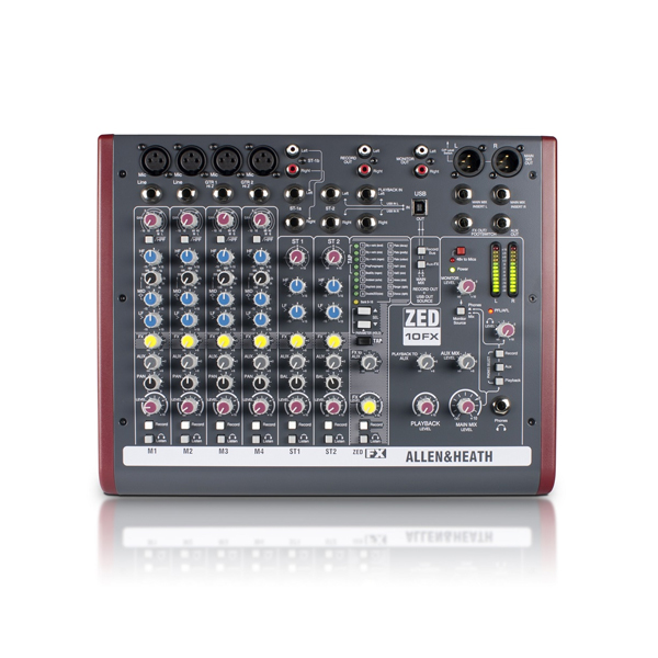 ALLEN&HEATH/ミキサー/ZED-10FX -DJ機材アナログレコード専門店OTAIRECORD