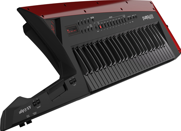 RolandのショルダーキーボードAX-Edgeをご紹介いたします。