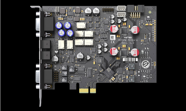 RMEのPCI Express用オーディオインターフェイス、HDSPe AIO Proのご