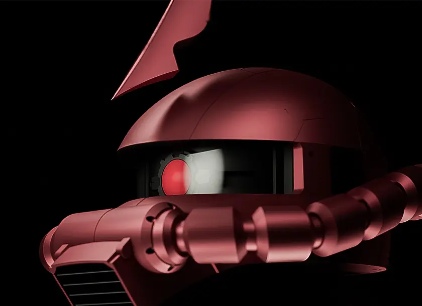 完売】ZEON × OWNDAYS ZAKU HEAD CASE | メガネ通販のオンデーズ