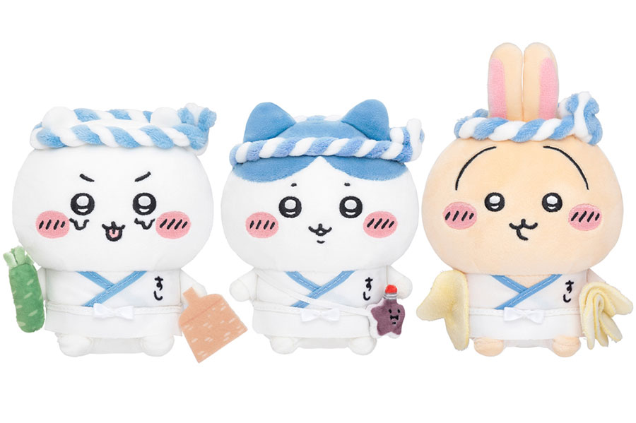 ちいかわ」グッズイベントが大阪に、お寿司テーマの新デザイン | Lmaga.jp