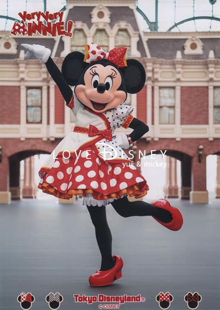 TDL「ベリー・ベリー・ミニー！」前期のディズニーフォトスナップ