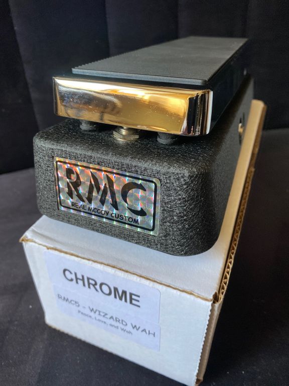Real McCoy Custom RMC5 WIZARD WAH BLACK CHROME online kaufen Webshop