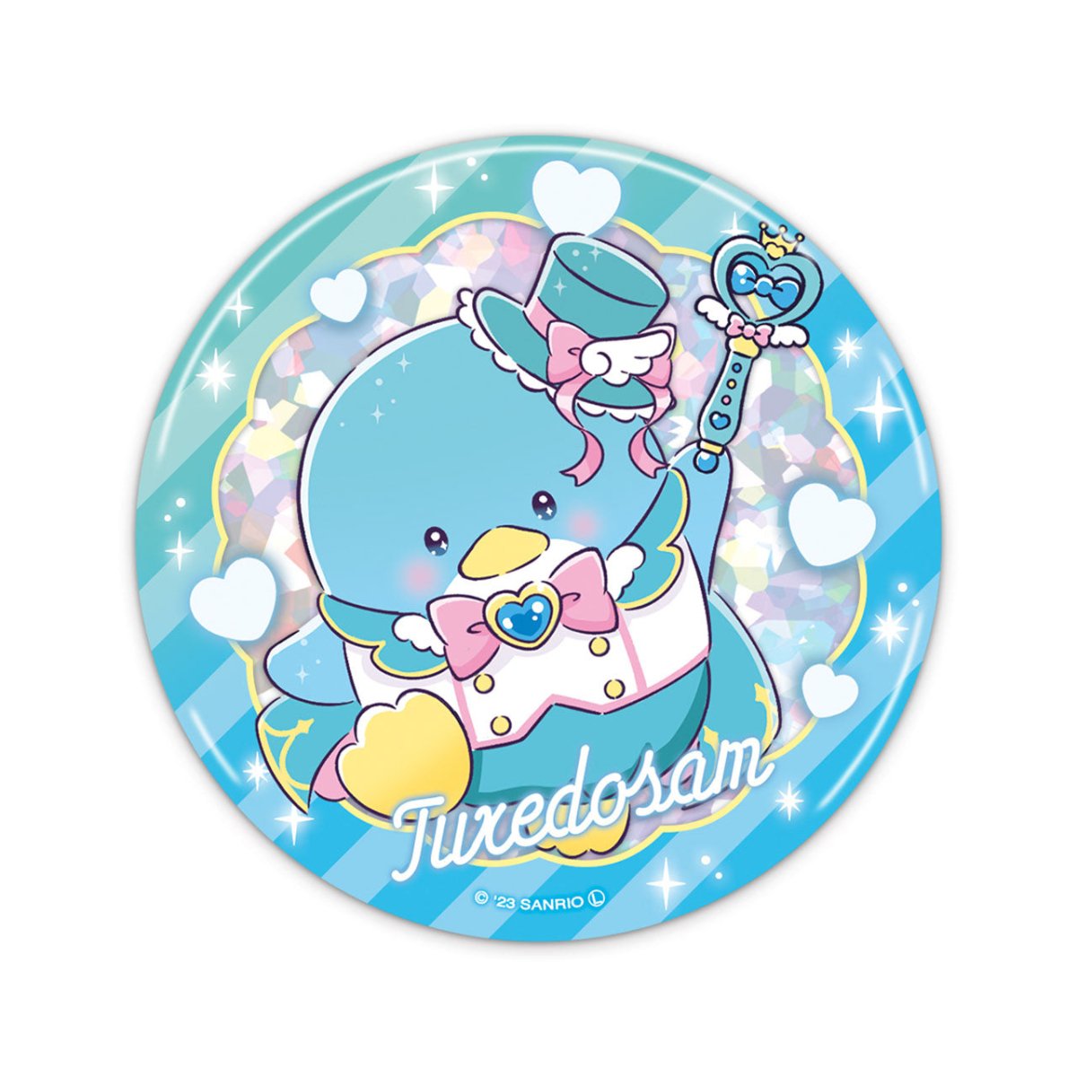 LAFARYオリジナル》ときめき戦士♡BIG缶バッジ タキシードサム