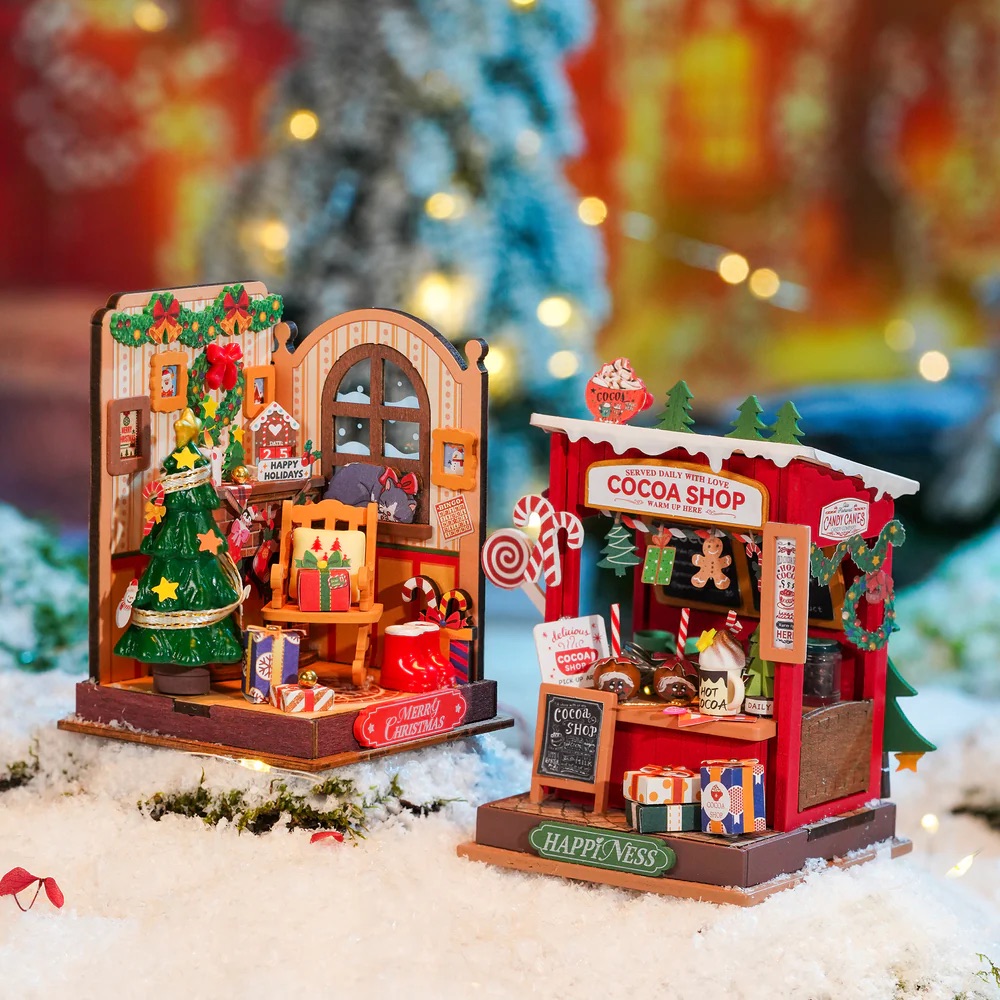 Rolife】 クリスマス ココアショップ Christmas Cocoa Shop DIY
