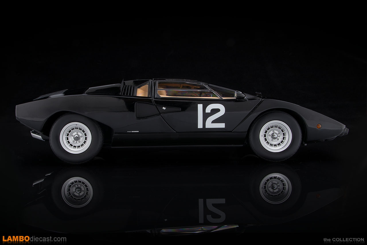 The 1/18 Lamborghini Countach LP400 from Kyosho, a review by
