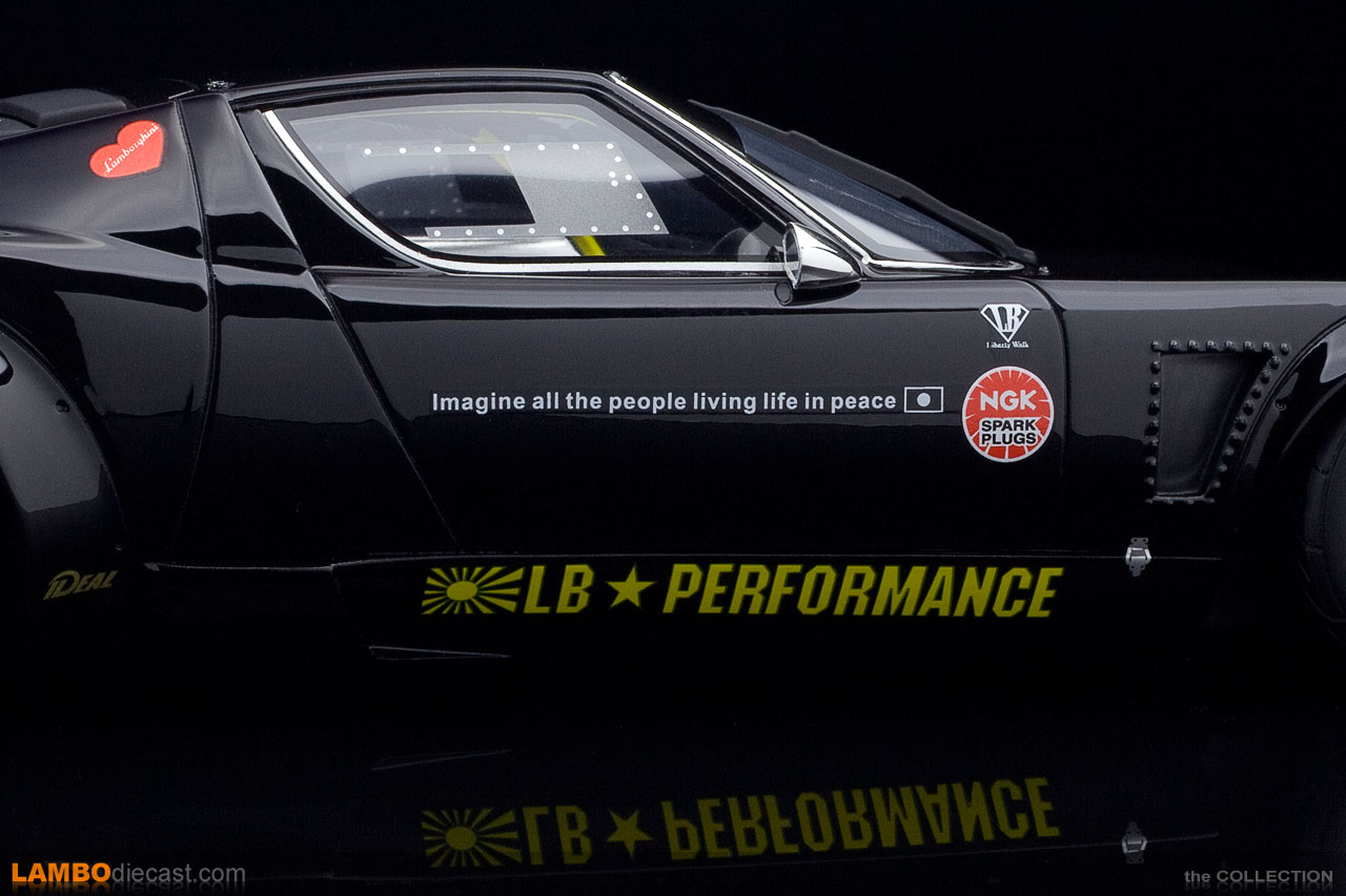 The 1/18 Lamborghini Miura LB-Works from GT Spirit, a review by